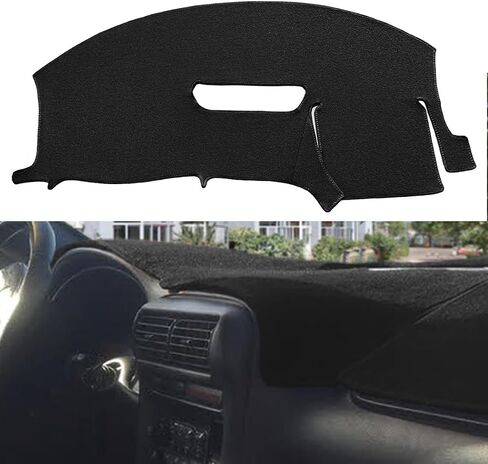 Yiz Dash Cover Mat Custom Fit for Chevy Chevrolet Camaro 1993 1994 1995 1996 Dashboard Cover Pad Carpet Protector (Black) J38 in Saudi Arabia
