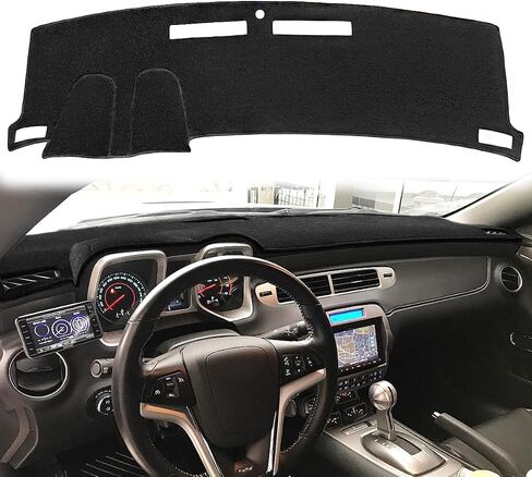 Yiz Dash Cover Mat Custom Fit for Chevy Chevrolet Camaro 1993 1994 1995 1996 Dashboard Cover Pad Carpet Protector (Black) J38 in Saudi Arabia