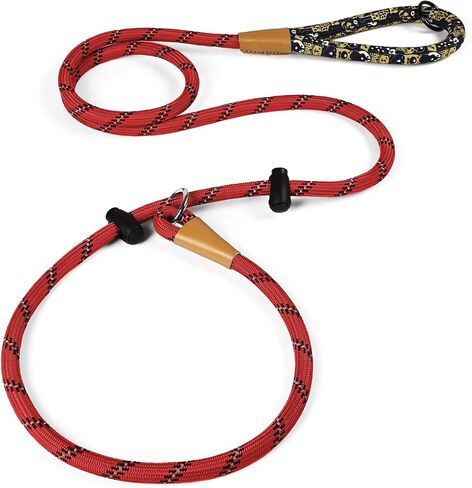 lynxking Slip Lead Dog Leash Reflective, Heavy Duty Comfortable Strong Rope Leash for Large, Medium Dogs, No Pull Pet Training Leash (Light Purple, Large 1/2in x 6ft-Slip Lead) in Kuwait