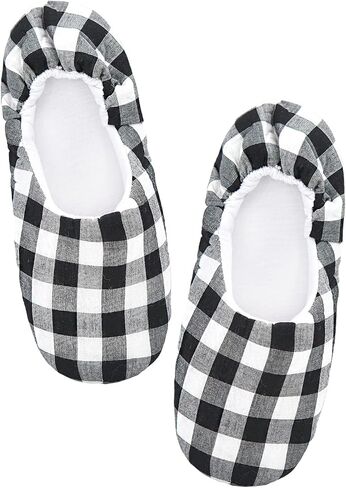 Panda Bros Women's Ballerina House Slippers,Anti-Skid Comfy Warm Ballet Style Slippers in Kuwait