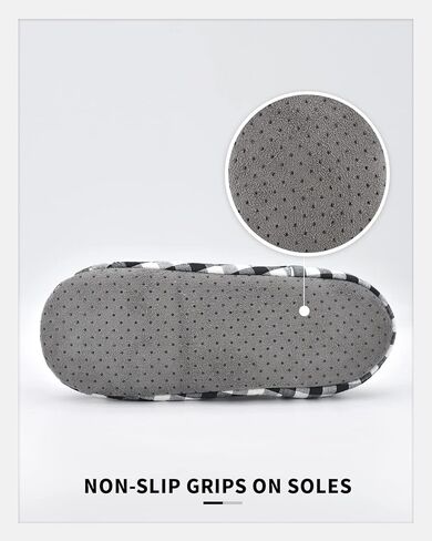 Panda Bros Women's Ballerina House Slippers,Anti-Skid Comfy Warm Ballet Style Slippers in Kuwait