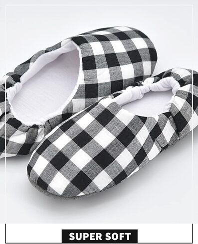 Panda Bros Women's Ballerina House Slippers,Anti-Skid Comfy Warm Ballet Style Slippers in Kuwait