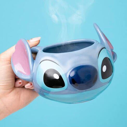 Paladone RS561078 DISNEY - Stitch - Shaped Mug,Black in Kuwait