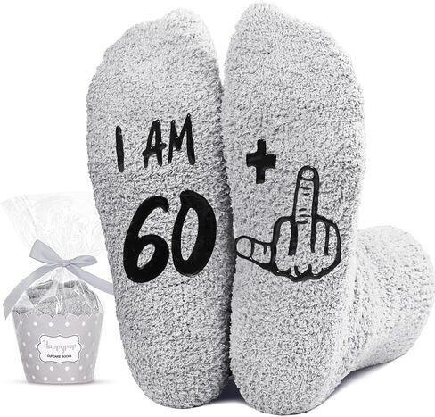 HAPPYPOP 66th Birthday Gifts Ideas for Men - Socks for 66 Year Olds, Best Gifts for 66 Year Senior Citizen Man in Saudi Arabia