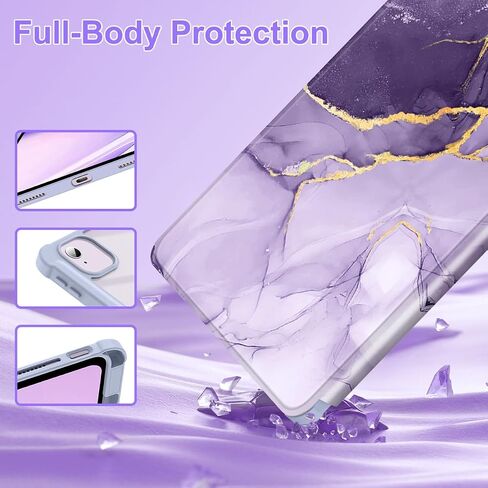 for iPad 10.2 Inch 2021/2020/2019, for iPad 9th/8th/7th Generation Case 360° Rotating Stand with Pencil Holder, Support Auto Wake/Sleep Shockproof Cover, Daisy in Saudi Arabia