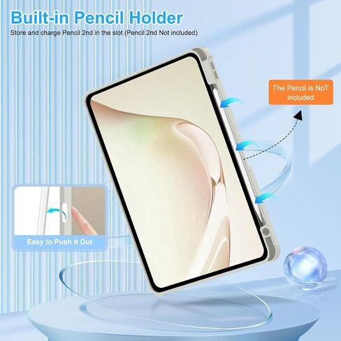 for iPad 10.2 Inch 2021/2020/2019, for iPad 9th/8th/7th Generation Case 360° Rotating Stand with Pencil Holder, Support Auto Wake/Sleep Shockproof Cover, Daisy in Saudi Arabia