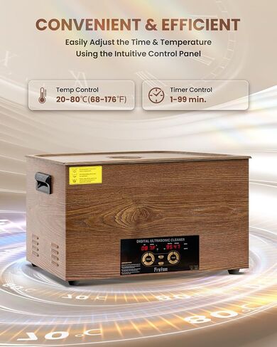 15L Professional Ultrasonic Cleaner, 4 gal Industrial Auto Cleaning Machine with Degas and Gentle Mode, 40kHz Stainless Steel Ultrasonic Cleaner for Jewelry Watches Machine Parts Auto Tools in Saudi Arabia