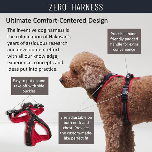 【Hakusan】 Zero Harness Mesh Series,Dog Harness, Padded, Adjustable,No Pull Design, Safety,Japanese Brand,Small Dog,Medium Dog, (Mesh/Lime×Yellow, XS) in Saudi Arabia