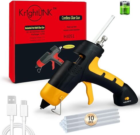 Hot Glue Gun Kit with 30 Hot Glue Sticks, Precision Nozzle, Fast Preheating Hot Melt Glue Gun Full Size for School Crafts DIY Art Decorations Quick Home Repairs - White in Saudi Arabia