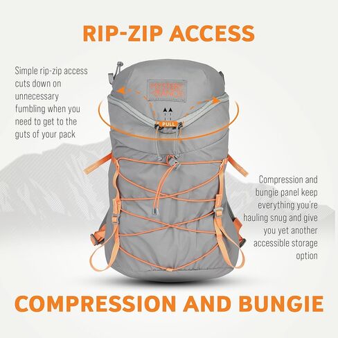 Mystery Ranch Gallagator 15 Travel Bag to Hiking Backpack Daypack, Pacific, S/M in Saudi Arabia