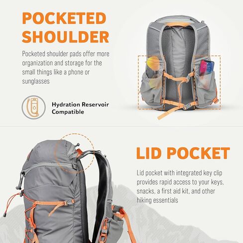 Mystery Ranch Gallagator 15 Travel Bag to Hiking Backpack Daypack, Pacific, S/M in Saudi Arabia
