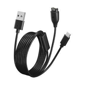 Bicmice Multi Charger Cable Fit for Garmin Instinct Vivoactive Forerunner Venu Vivosmart Fenix GPS Smartwatch 2 in 1 USB Charging Cable with USB-C for Phones Tablets Earphones Multiple Devices