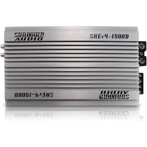 Sundown Audio SAEv4-1500.1D Monoblock 1500W RMS Digital Class D Amplifier