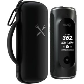 Golf GPS Case Compatible with Blue Tees Golf Player+ Speaker (Black (Hard Shell))