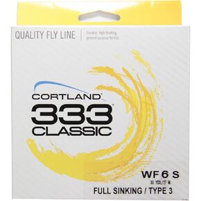 Cortland 333 Full Sinking Type 3 Fly Line
