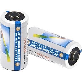 BARSKA CR123 Battery, 2 Pieces/Pack