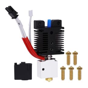 2PCS Hotend Kit for Anycubic Kobra 2 Series, 3D Printer Print Head Hot End Heating Block Kit for Anycubic Kobra 2, Kobra 2 Neo, Kobra 2 Pro, Kobra 2 Plus, Kobra 2 Max