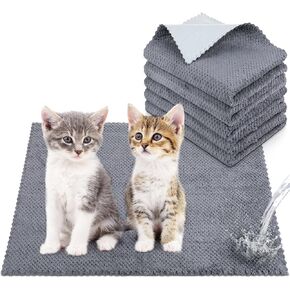 5 Pcs Waterproof Dog Pee Pads Washable Pee Pads for Dogs Reusable Pet Training Pads Puppy Pads Whelping Pads Pet Pads for Bed Sofa Crate Whelping Box Potty Training (18 x 24 Inches)