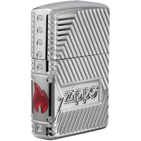 Zippo Zippo Bolts Design Pocket Lighter