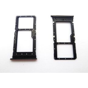 2X Sim Card Holder Micro SD Slot Tray Module Replacement Compatible with Moto G Stylus 5G 2023 XT2315 (Black)