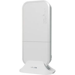 wAP ac RBwAPG-5HacD2HnD 2.4/5GHz Small Weatherproof Wireless Access Point 2X Gbit Ports, white