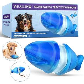 2-in-1 Bully Stick Holder for Dogs, Treat Dispensing Dog Toys - Puzzle Toys for Dogs - Dog Feeder Toy-Interactive Dog Toys for Medium Large Breed Pets - Easy to Clean