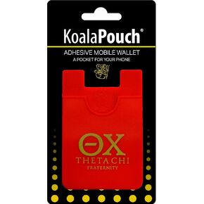 Theta Chi - Koala Pouch - Adhesive Cell Phone Wallet