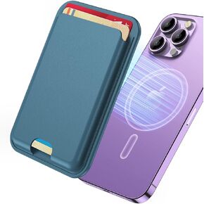 Coolpow Magnetic phone wallet for Apple Magsafe Wallet【super magnet】 for iPhone Wallet Card Holder for Apple Wallet Magsafe for iPhone 15 14 13 12 Pro Max Plus mini Mag Safe Wallet Case