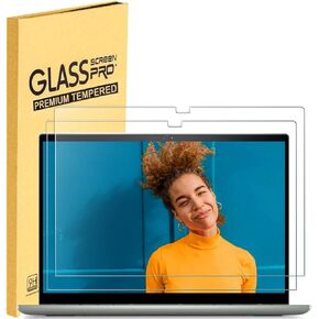 MUBUY 2 Pack Tempered Glass Screen Protector for Dell Inspiron 14 7420 7425 7430 7435 2-in-1 Touch Screen 14 inch Laptop, 9H Hardness, Scratch Resistant (Not for Latitude 14)