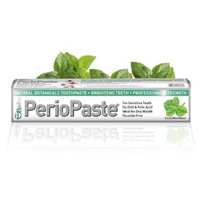 PerioPaste Natural Toothpaste - FOUR 4 oz | Natural Teeth Whitening | Fresh Breath | Stain Removal Naturally