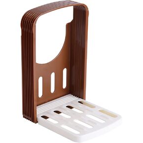 Bread Slicer For Homemade Bread With Rubber Feet Paddings and E book Loaf Cutter Machine Foldable Adjustable
