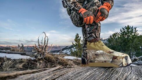 Insulated Boot Covers for Hunting: Unisex Boot Insulators Boot Blankets, Durable Non-Slip Cold Weather Hunting Boot Blanket Covers, Boot Covers for Hunting, Fishing, Camping and Hiking in Kuwait