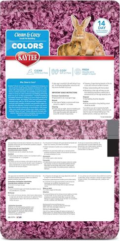 Kaytee Clean & Cozy Colors, Small Animal Bedding with Extreme Odor Control, Kaleidoscope, 24.6 Liters in Kuwait