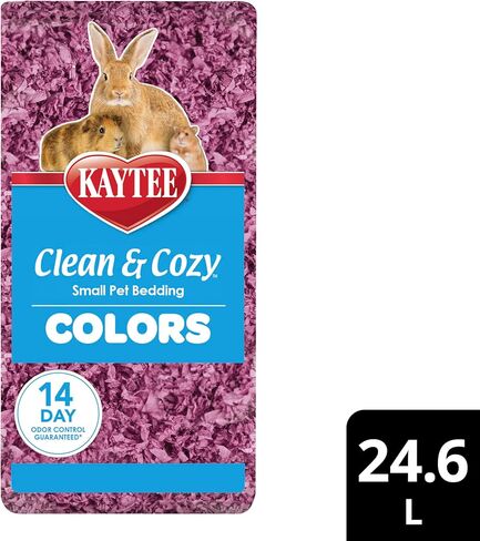 Kaytee Clean & Cozy Colors, Small Animal Bedding with Extreme Odor Control, Kaleidoscope, 24.6 Liters in Kuwait