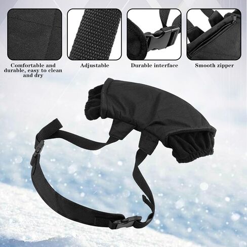Sumind 2 Set Football Hand Warmer Pouch Winter Football Warming Pouch Football Balaclava Full Face Mask Tactical Hand Warmer for Youth Adult Outdoor Sport Gifts Accessories in Saudi Arabia