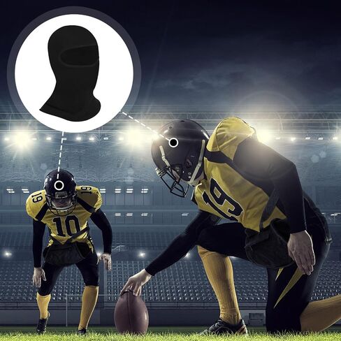 Sumind 2 Set Football Hand Warmer Pouch Winter Football Warming Pouch Football Balaclava Full Face Mask Tactical Hand Warmer for Youth Adult Outdoor Sport Gifts Accessories in Saudi Arabia