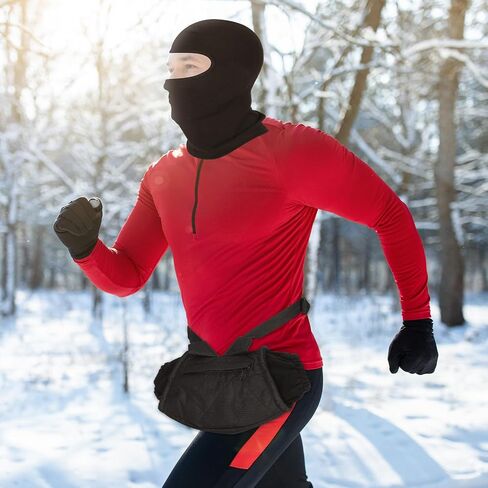 Sumind 2 Set Football Hand Warmer Pouch Winter Football Warming Pouch Football Balaclava Full Face Mask Tactical Hand Warmer for Youth Adult Outdoor Sport Gifts Accessories in Saudi Arabia