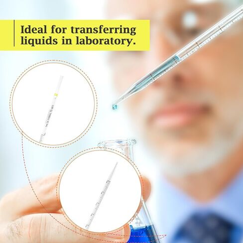 25ml Serologicla pipettes Disposable Plastic Polystyrene Pipettes, Individually Wrapped, Sterile, Pack of 100 in Kuwait