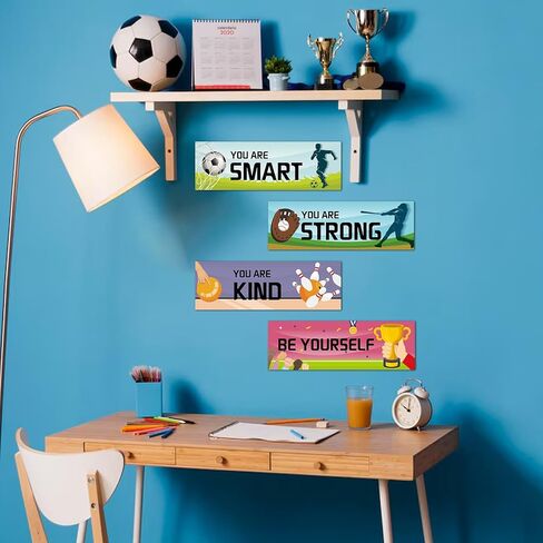 Fun-Plus Little Man Cave, Game Room Sign for Boys Room Gamer Room Wall Decor, Wall Art for Kids Bedroom Playroom Decorations in Kuwait