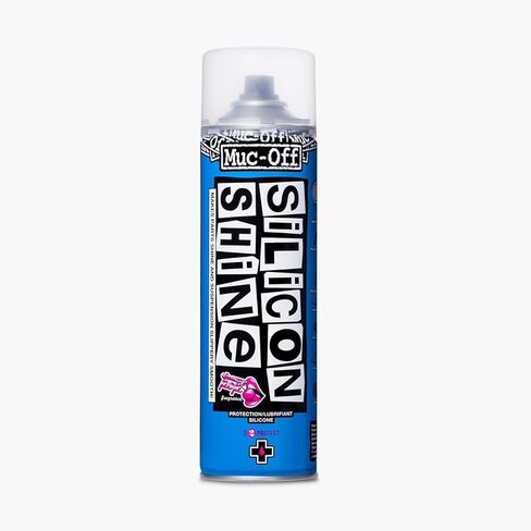 Muc-Off Silicon Shine 500ml, 3-Pack | Quick-Dry & Dirt-Repellent | Enhances Metal, Plastic & Rubber | Suitable for Bicycles, Motorcycles, ATVs & UTVs in Kuwait