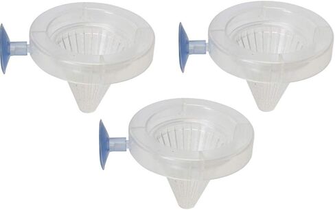 Lee's 4 Way Cone Worm Feeder for Carnivorous Fish (3 Pack) in Saudi Arabia