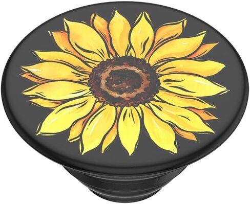 مقبض هاتف PopSockets مع مسند ممتد، زهري - Sunnyside in Saudi Arabia