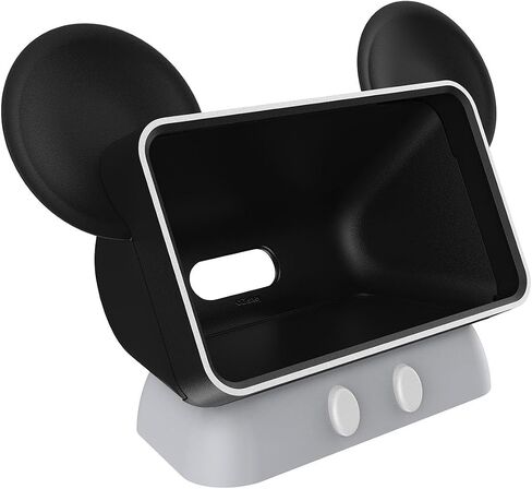 صُنع خصيصًا لأمازون، حامل مستوحى من Disney Mickey Mouse Steamboat Willie لـ Amazon Echo Show 5 (الجيل الأول والثاني) in Saudi Arabia