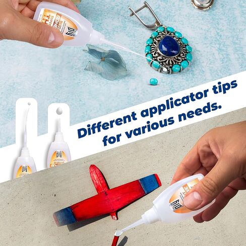 Y'allCanDiy Super Leather Glue 2 Pk x 0.7 Oz (20g) - Adhesive for Purses, Upholstery, Sofas, Furniture. Heavy Duty Waterproof Glue for Leathercraft & More, Compatible with Aerosol Adhesive Accelerator in Kuwait