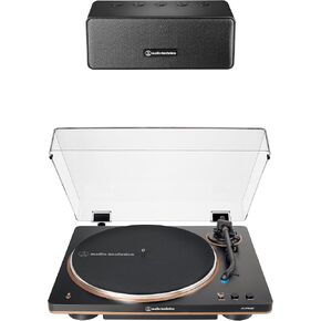 Audio-Technica AT-LP70XBTBZP2 Turntable Speaker Pack, Bronze