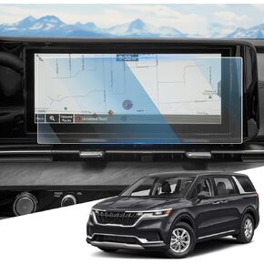 واقي شاشة Palisade مقاس 12.3 بوصة لملحقات Hyundai Palisade 2023 2024 من الزجاج المقسى بصلابة 9H متوافق مع 2023 2024 Palisade (SE، SEL، XRT، Limited، Calligraphy) - HD Clear