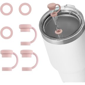 MIMORE Spill Stopper - 6 Pcs Leak Stopper for YETI Straw Cup 25oz, 26oz, 35oz, 42oz - Compatible with Rambler Straw Mug YETI Straw Cover