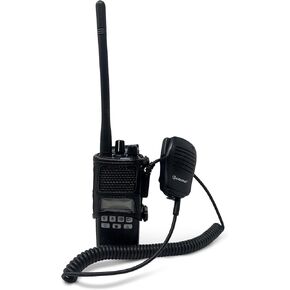 Kenwood NX1200 Carry Holder Case Turtleback Holder fits Kenwood NX1200 Series Radio Black Leather Duty Belt Holster with Heavy Duty Rotating Belt Clip