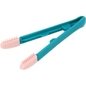 AYNEFY Pet Eye Comb Brush, Cat Tear Brush TPE Soft Rubber Brush Head Easy Cleaning Detachable Brush Head for Cats (Green)