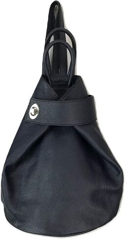 Stella Convertible Leather Backpack Purse – Casual Travel Tote Bag (French Blue) in Kuwait